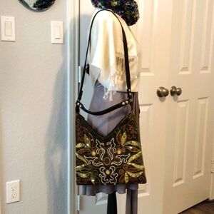 Shoulder or Crossbody Sequin Purse